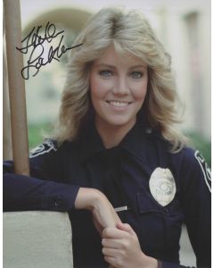 Heather Locklear TJ HOOKER signed 8x10 # G05