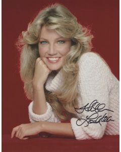 Heather Locklear TJ HOOKER/DYNASTY signed 8x10 # G06