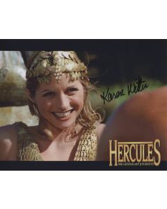 Karen Witter Lorre HERCULES THE LEGENDARY JOURNEYS signed 8x10 # G02