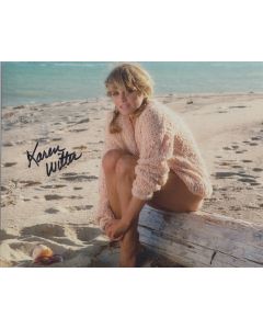 Karen Witter Lorre SLIDERS/SABRINA signed 8x10 # G09