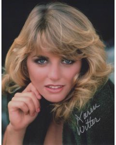Karen Witter Lorre POPCORN/SLIDERS signed 8x10 # G12