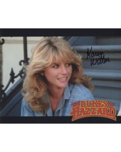 Karen Witter Lorre THE DUKES OF HAZZARD signed 8x10 # G19