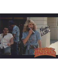 Karen Witter Lorre THE DUKES OF HAZZARD signed 8x10 # G20