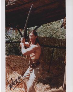 Lorenzo Lamas IMMORTAL signed 8x10 # G01