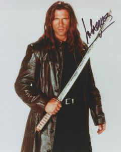 Lorenzo Lamas HIGHLANDER signed 8x10 # G02