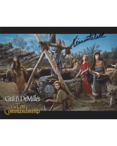 Lisa Mitchell THE TEN COMMANDMENTS signed 8x10 # G09