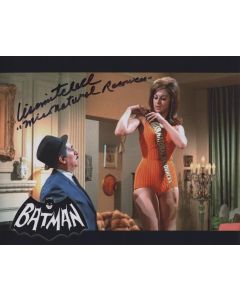 Lisa Mitchell BATMAN signed 8x10 plus character name # G13