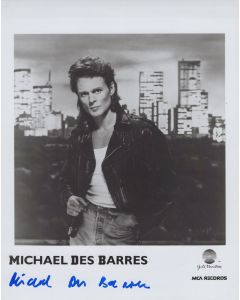 Michael De Barres SINGER signed 8x10 # 9