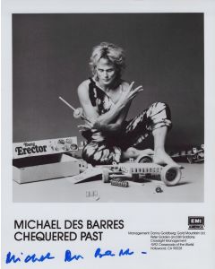 Michael De Barres GROUP CHEQUERED PAST signed 8x10 # 7