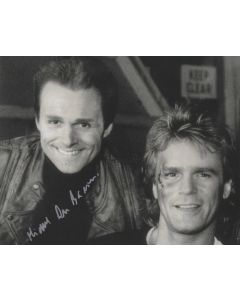 Michael De Barres MACGUYVER signed 8x10 # 8