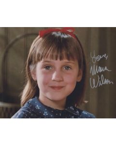 Mara Wilson MRS DOUBTFIRE signed 8x10 # 2