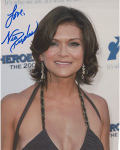 Nia Peeples FAME/WALKER TEXAS RANGER signed 8x10 # G05