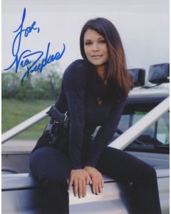Nia Peeples FAME/WALKER TEXAS RANGER signed 8x10 # G06