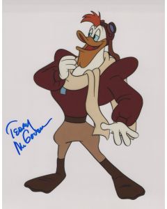 Terry McGovern DARKWING DUCK signed 8x10 # G05