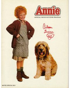 Aileen Quinn Annie program book 