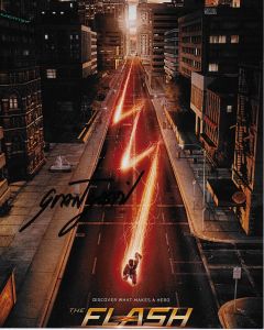 Grant Gustin Autographed 8x10 Barry Allen / the Flash