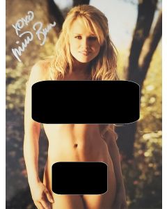 Michelle Baena PLAYBOY/ MODEL signed 8x10 NUDE # G06