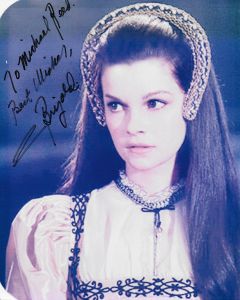 Genevieve Bujold (Signature personalized to Michael Reed)