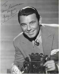 George Brent Vintage 8X10 photo (personalized to Fern Rassmussen)