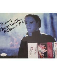 George P. Wilbur Rip HALLOWEEN signed 8x10 W/JSA # G01