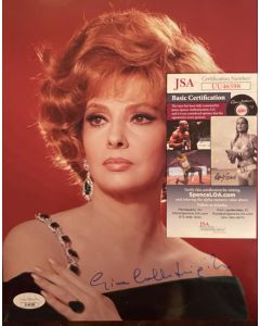 Gina Lollobrigida The Hunchback of Notre Dame Dame w/JSA COA