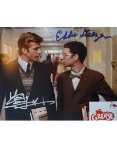 Maxwell Caulfield & Eddie Deezen GREASE 2  8X10 #201