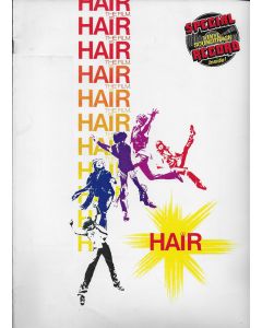 Hair (1979) original movie program 