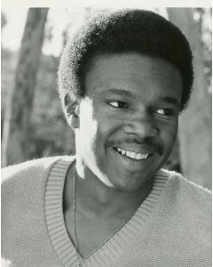 Harold Sylvester-B&W close up