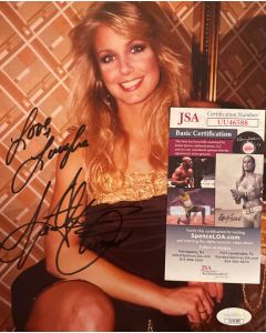 Heather Thomas Fall Guy w/JSA COA