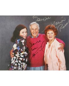 Henry Winkler and Marion Ross "To Denise" signed 8x10 # G25