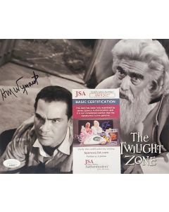 H.M. Wynant TWILIGHT ZONE signed 8x10 W/JSA # G01