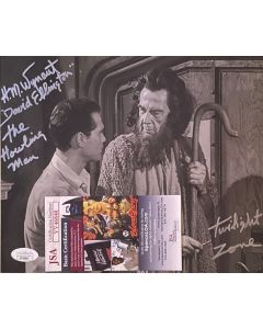 H.M. Wynant Twilight Zone signed 8x10 photo w/JSA COA