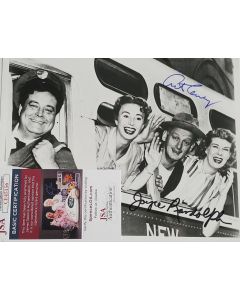 Art Carney, Joyce Randolph HONEYMOONERS signed by both 8x10 w/JSA COA # G01