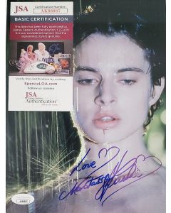 Nastassja Kinski CAT PEOPLE signed 8x10 with JSA COA # G03