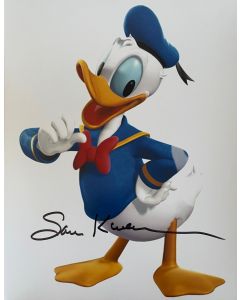 Sam Kwasman DONALD DUCK (1970-1987) in person 8X10 autographed