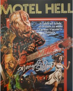 Monique St. Pierre MOTEL HELL 1980 Signed 8X10 Photo #2