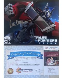 Peter Cullen VOICE OF OPTIMUS PRIME Original Autographed 8X10 Photo w/JSA COA