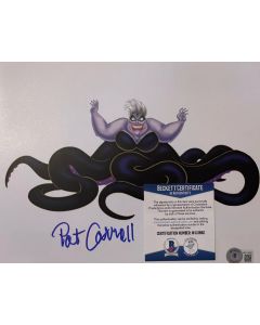 Pat Carroll Ursula Little Mermaid 8X10 w/Beckett COA #2
