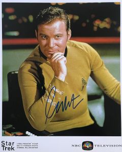William Shatner STAR TREK TOS Original Autographed 8X10 Photo #19