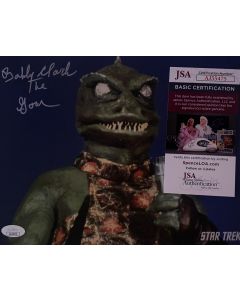 Bobby Clark Star Trek TOS Signed 8X10 Original Autographed Photo w/JSA COA #5