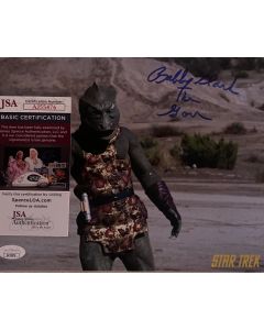 Bobby Clark Star Trek TOS Signed 8X10 Original Autographed Photo w/JSA COA #6