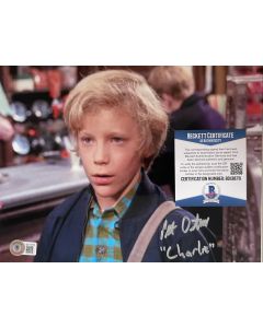 Peter Ostrum Willy Wonka 8x10 w/Beckett COA #3