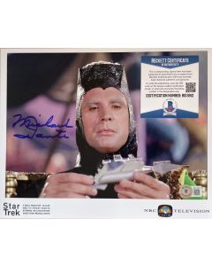 Micael Dante Star Trek 8x10 w/Beckett COA 