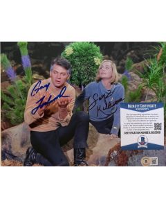 Gary Lockwood & Sally Kellerman Star Trek 8x10 w/Beckett COA 