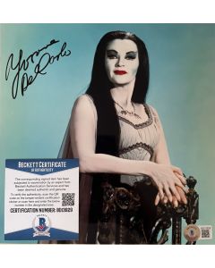 Yvonne De Carlo The Munsters 8x10 w/Beckett COA 2