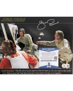 Shane Rimmer Star Wars 8x10 w/Beckett COA 2