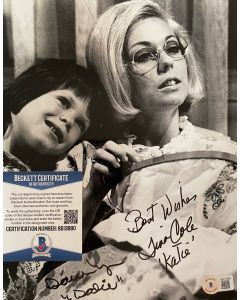 Dawn Lyn & Tina Cole My 3 Sons 8x10 w/Beckett COA 