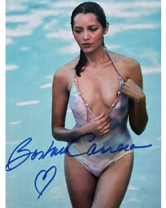 Barbara Carrera Original Autographed 8x10 Photo 007 NEVER SAY NEVER AGAIN #34
