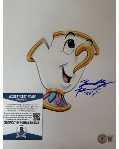 Brandley Pierce Beauty & The Beast 8x10 w/Beckett COA 2