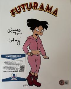 Lauren Tom Futurama 8x10 w/Beckett COA